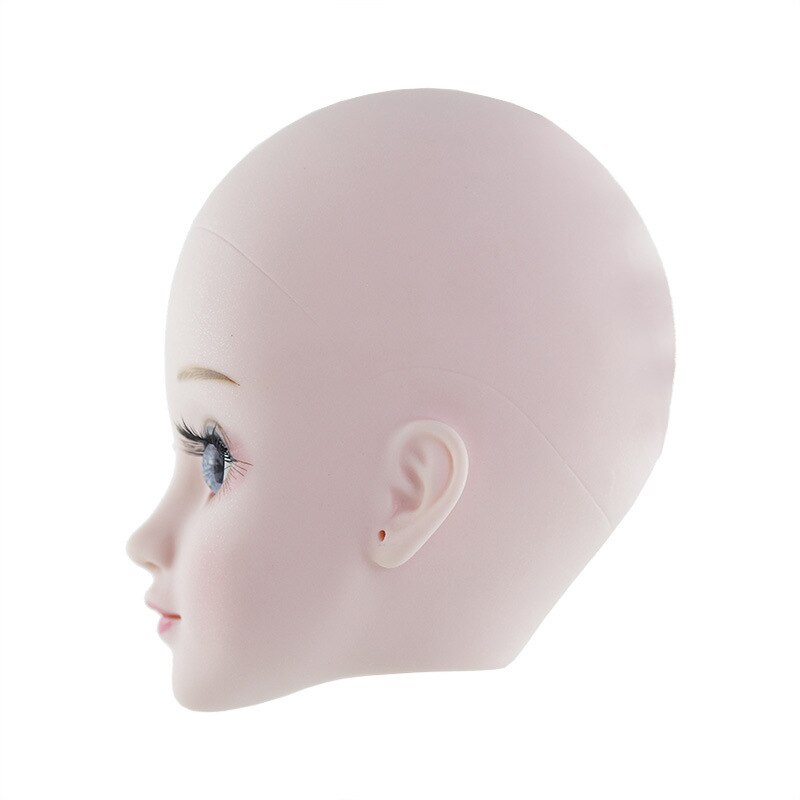 Mới Búp Bê Mắt 4d 1 / 3 bjd Cao 60cm Da Hồng Kèm Đầu Búp Bê diy