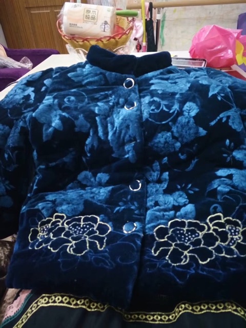 Sẵn [Hàng cao cấp] - Áo len cho người già, Áo khoác nhung cực ấm cho bà, Áo khoác len cho mẹ lót nhung cao cấp | BigBuy360 - bigbuy360.vn