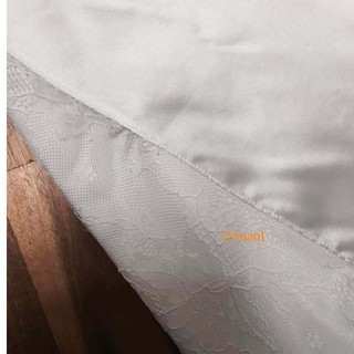 Váy ngủ lụa phối ren gợi cảm Lamant (Clip+Ảnh thật)