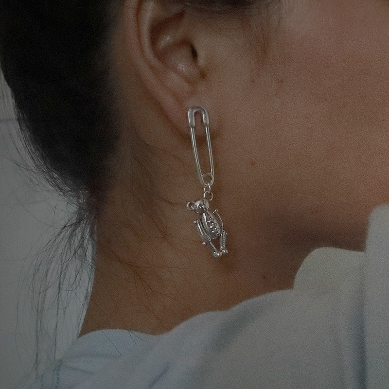 Bông Tai Hình Chú Gấu Dễ Thương Thời Trang 22630