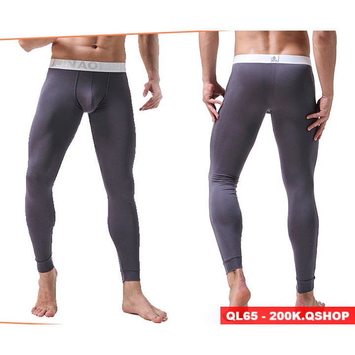 Quần giữ nhiệt nam cao cấp thun cotton  QSHOP QL65
