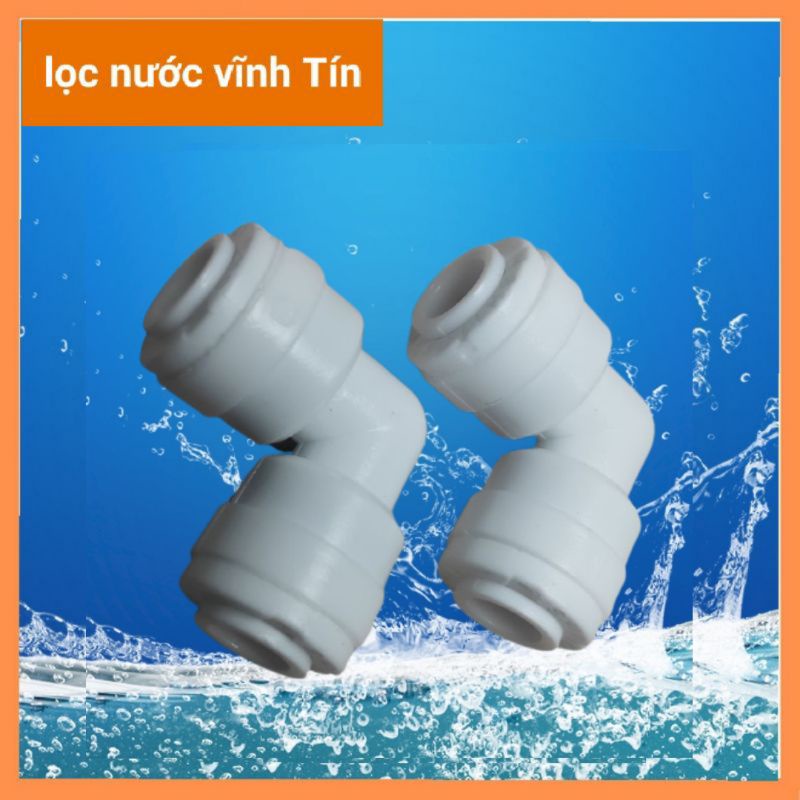 k4040 cút góc máy lọc nước 2 đầu phi 6