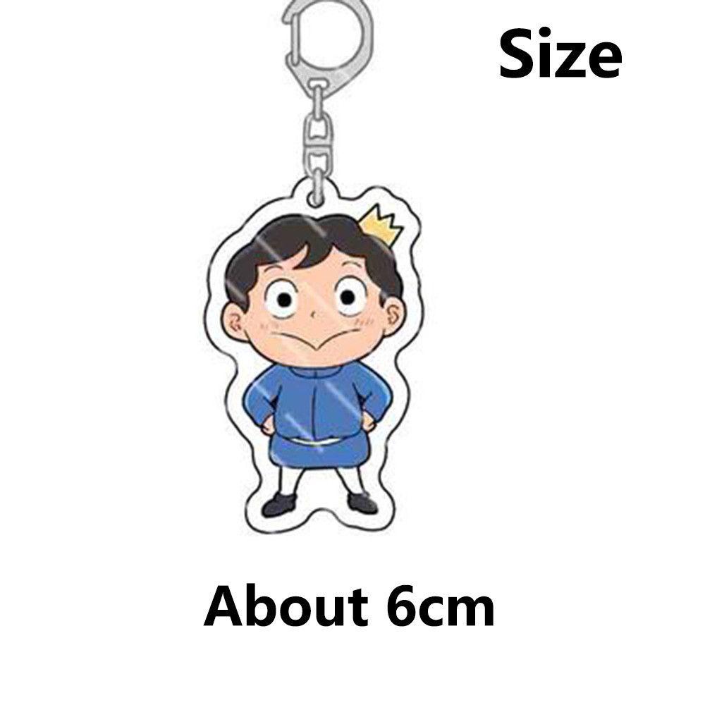 CHOOKEY Móc Khóa Hoạt Hình Poggi Kak Animation Bằng Acrylic Có Thể Điều Chỉnh