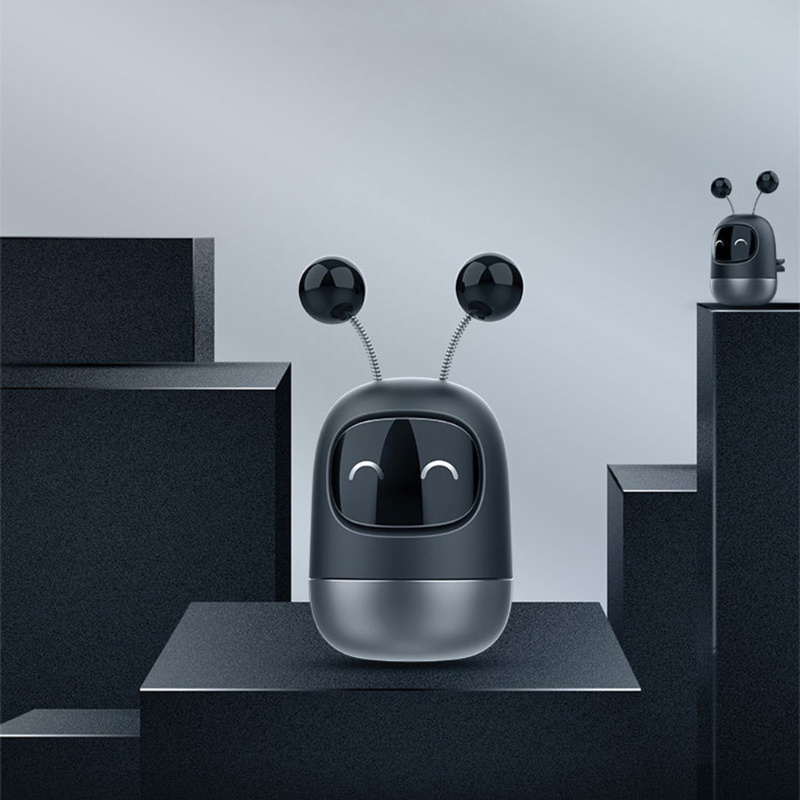 Phụ Kiện Trang Trí Cho Robot Thông Gió Xe Hơi Màu Trơn Dễ Thương