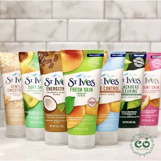 Sữa rửa mặt tẩy da chết dịu nhẹ ST.IVES 170G