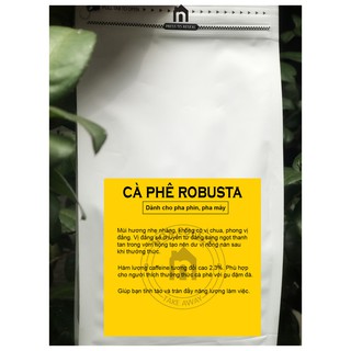 Cà phê Robusta nguyên chất 100%  - Nox Coffee