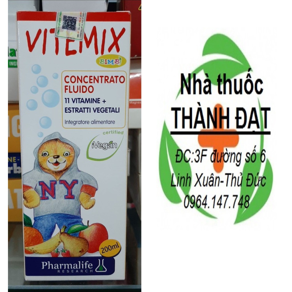 VITEMIX fitobimbi bổ sung vitamin và calci cho trẻ