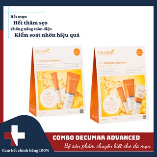 COMBO DƯỠNG DA DÀNH CHO DA MỤN DECUMAR ADVANCED