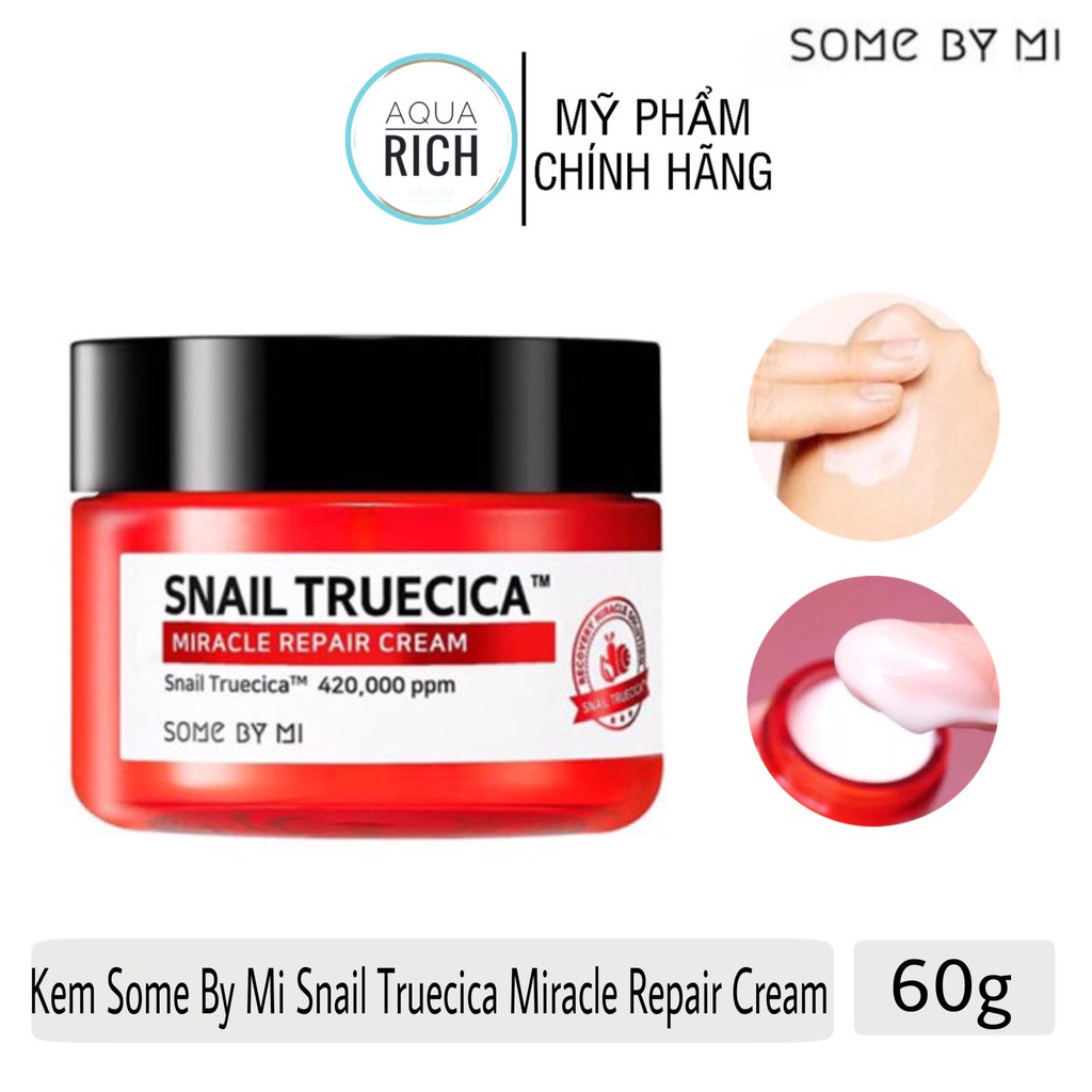 Kem Some By Mi Snail Truecica Miracle Repair Cream - 60g Kem Some By Mi Aha Bha Pha