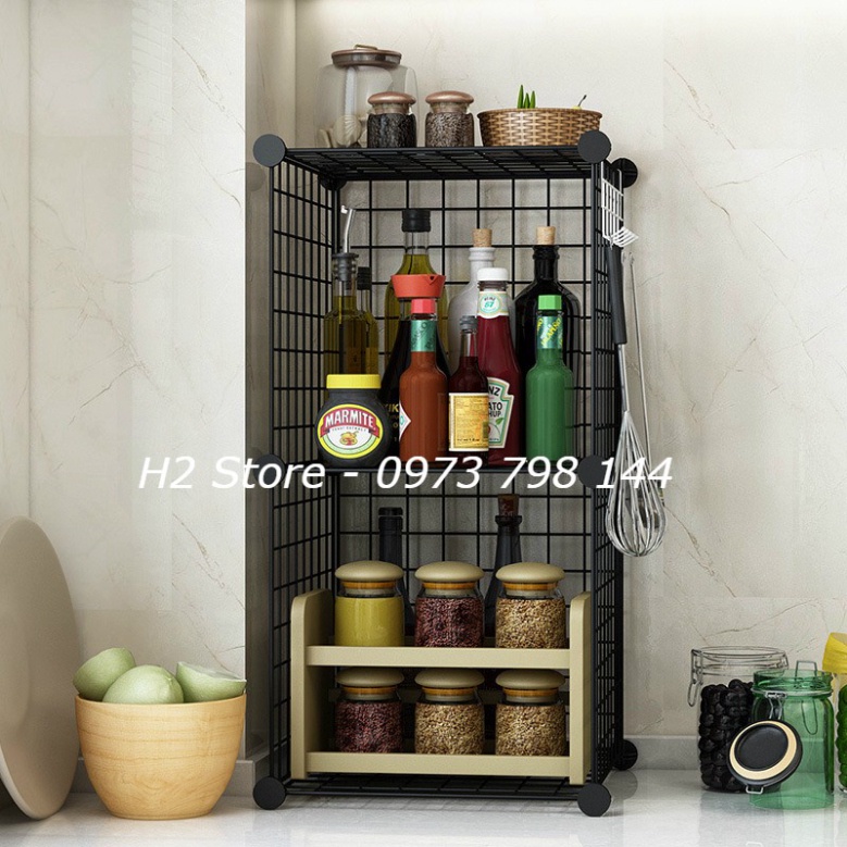 KỆ LƯỚI SẮT / THÉP TĨNH ĐIỆN ĐỂ ĐỒ NHÀ BẾP SIÊU ĐẸP (Bán theo tấm)