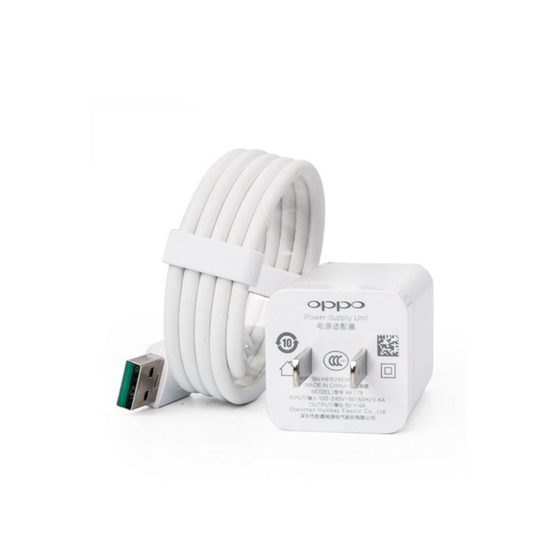 Bộ sạc nhanh Oppo F9 5V-4A 2 cổng sạc cho các đời máy Oppo chân sạc micro-usb bảo hành 6 tháng