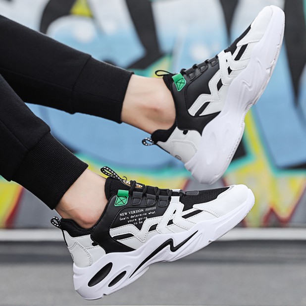[FREE SHIP] Giày thể thao nam  tăng chiều cao 3cm, không thấm nước, thoáng khí - Giày sneaker nam 2020 - KV02 | BigBuy360 - bigbuy360.vn