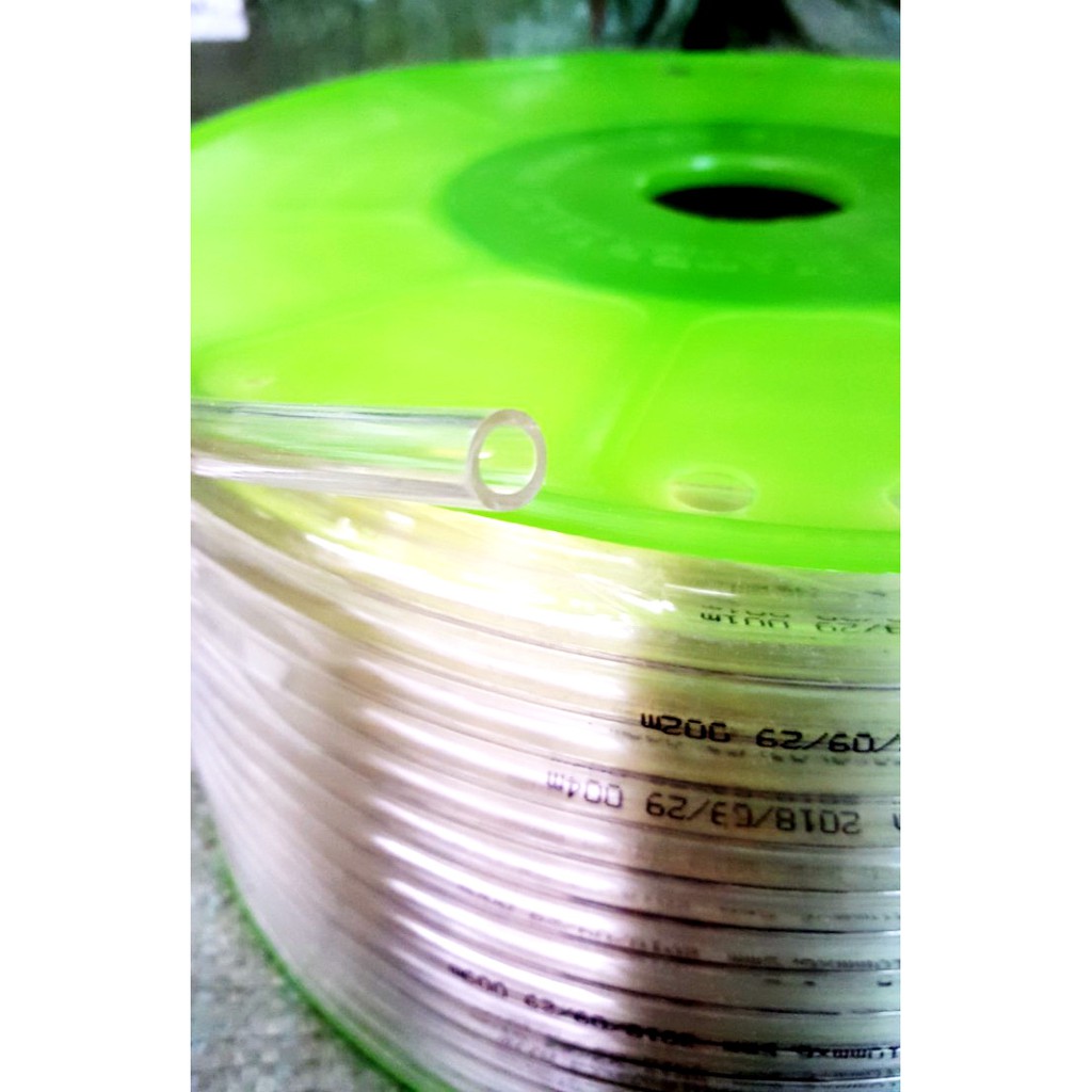 DÂY HƠI PU KHÍ NÉN MÀU TRẮNG LION ỐNG 6.5* 10MM * 20 MÉT