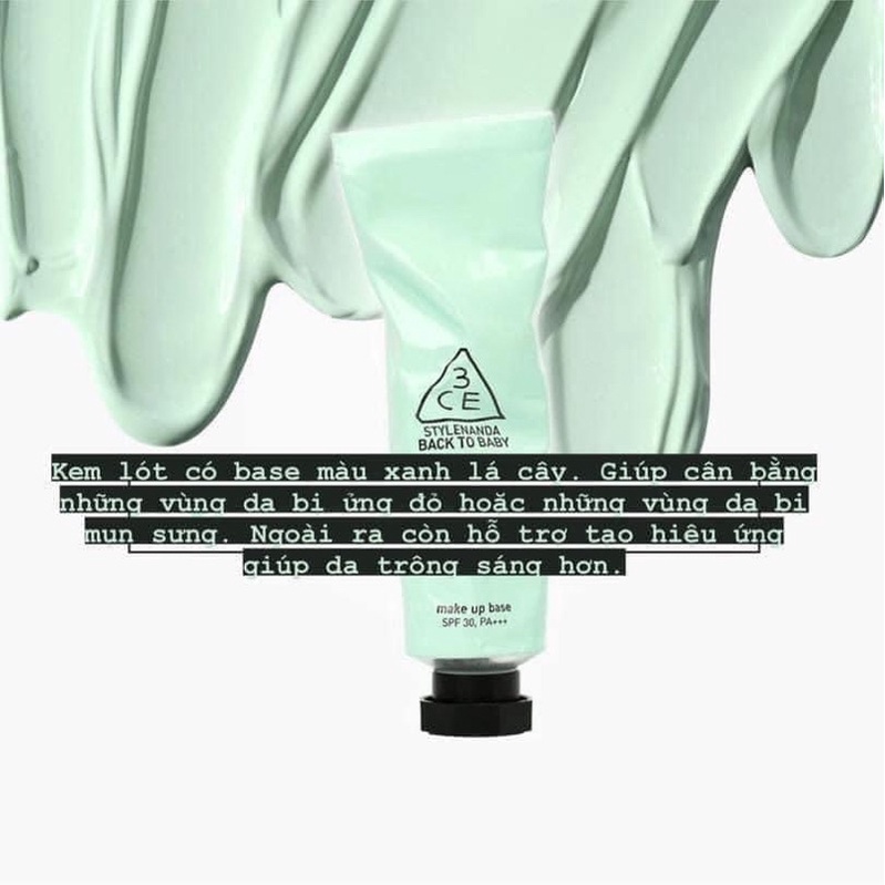 Kem lót Base Back to Baby 3CEm | BigBuy360 - bigbuy360.vn