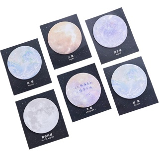 Giấy note hình mặt trăng trái đất T10S4.52-2019