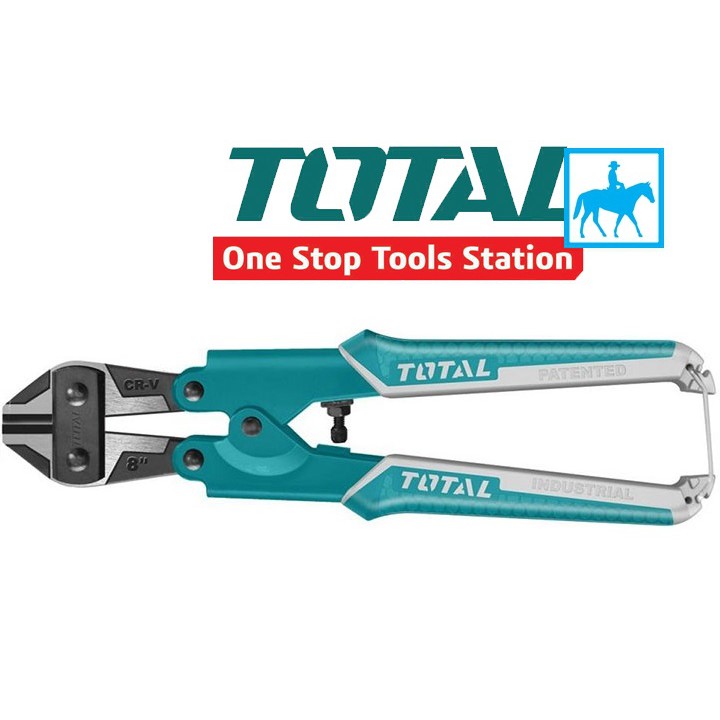 TOTAL Kềm Cắt Sắt Kìm Cộng Lực Mini 8inch 200mm Thép CRV Bolt Cutter THT11386