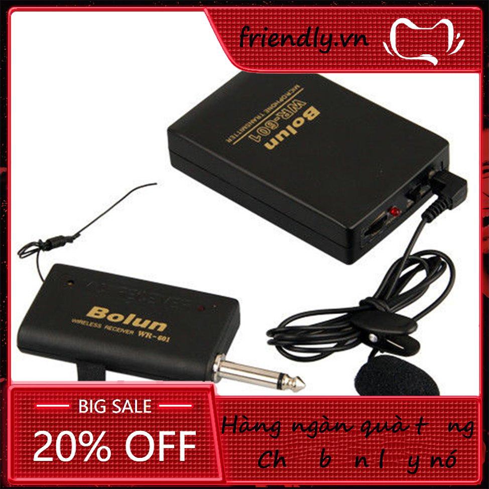Bộ Micro Thu Âm Không Dây Chuyên Dụng Wr601 | BigBuy360 - bigbuy360.vn