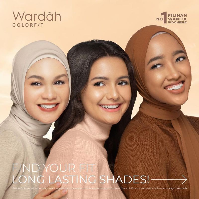 (hàng Mới Về) Kem Nền Chống Nắng Spf 30 Pa + + + 25ml Wardah Colorfit | BigBuy360 - bigbuy360.vn