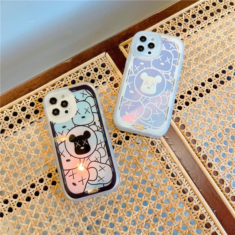 Ốp Lưng IPhone iPhone 12 13 11Pro Max Keo Mềm iPhone 7 8Plus X XS Chống Rơi Viền Tròn XR Dễ Thương 13 11 11promax 12promax Ốp Lưng Silicon Cho Điện Thoại Lsbl