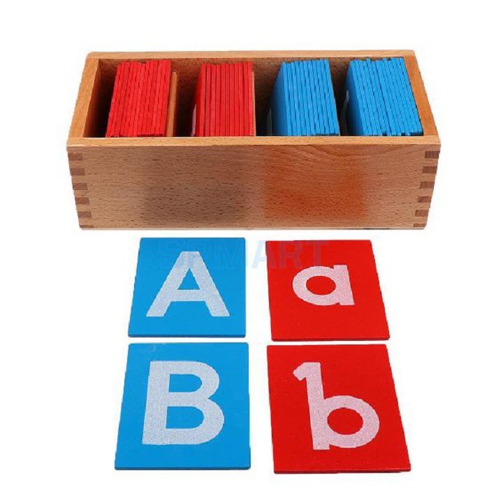 Bộ Chữ Cái Nhám  #Giáo Cụ Montessori