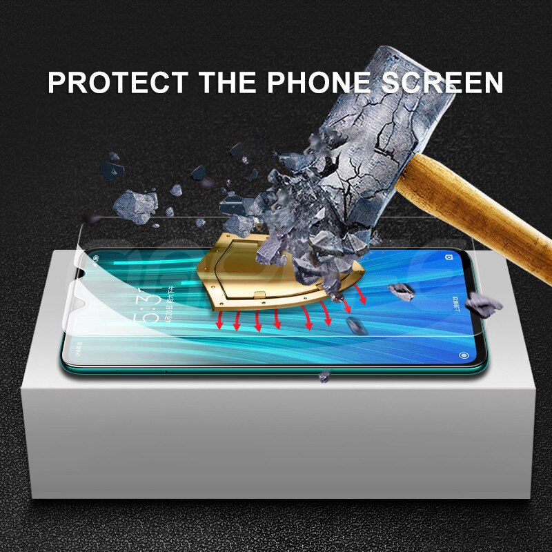 Kính Cường Lực 9h Bảo Vệ Màn Hình Cho Xiaomi Redmi Note 8/note 8pro