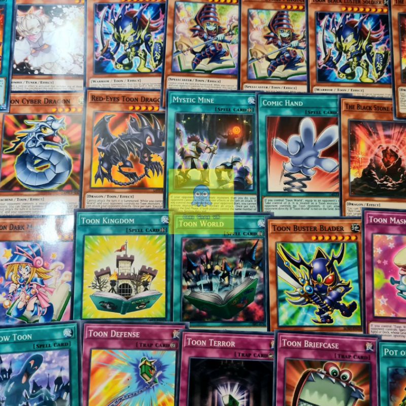 [BÀI IN] Bài YuGiOh - Bộ 63 lá bài Toon World của Pegasus ( Pegasus Deck ) - Card Game VN