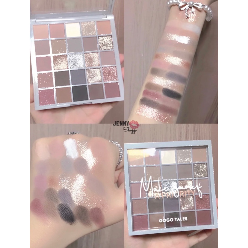 Bảng Phấn Mắt 25 Ô Gogo Tales Back To Reality/Make Yourself Priority