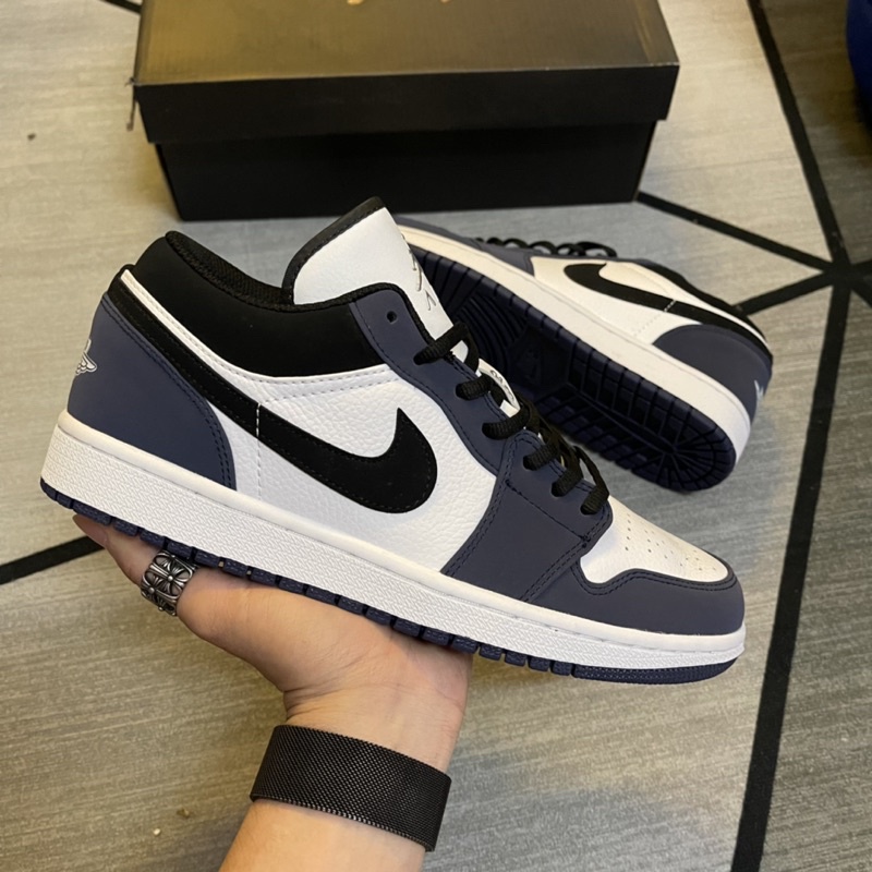 (VY FACTORY) Giày JD1 Low Navy Kèm Vali Air ( Ảnh Tự Chụp ) | BigBuy360 - bigbuy360.vn