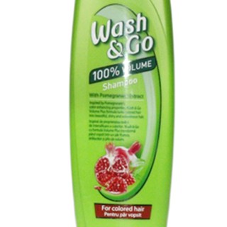Dầu Gội Trái Lựu Wash&Go Pomegranate Extract 400ml