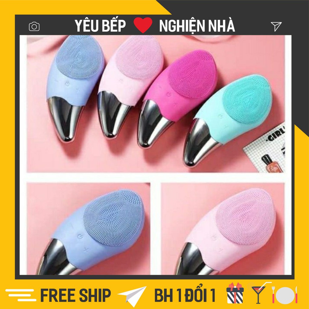 Máy rửa mặt massage nâng cơ mặt SONIC FACIAL BRUSH cao cấp