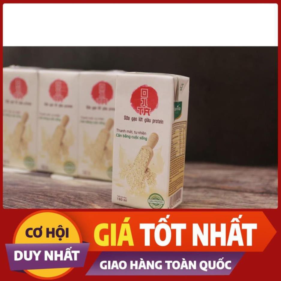 Ojita - sữa gạo lứt giàu protein