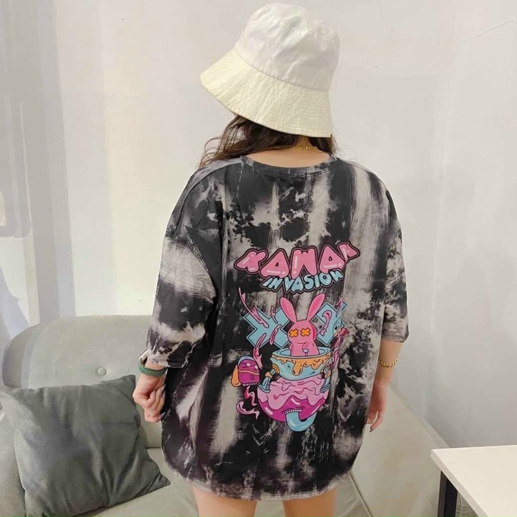 (HCM) ÁO THUN IN LOANG FORM RỘNG NỮ SIÊU XINH , THỜI TRANG HÀN QUỐC HOT HIT CHO GENZ KME STORE