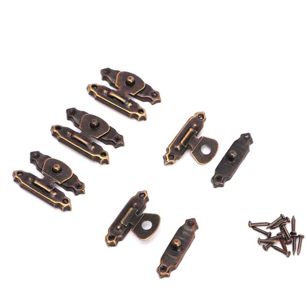 Khóa Bản Lề Hộp Gỗ Phong Cách Cổ Điển Tiện Dụng