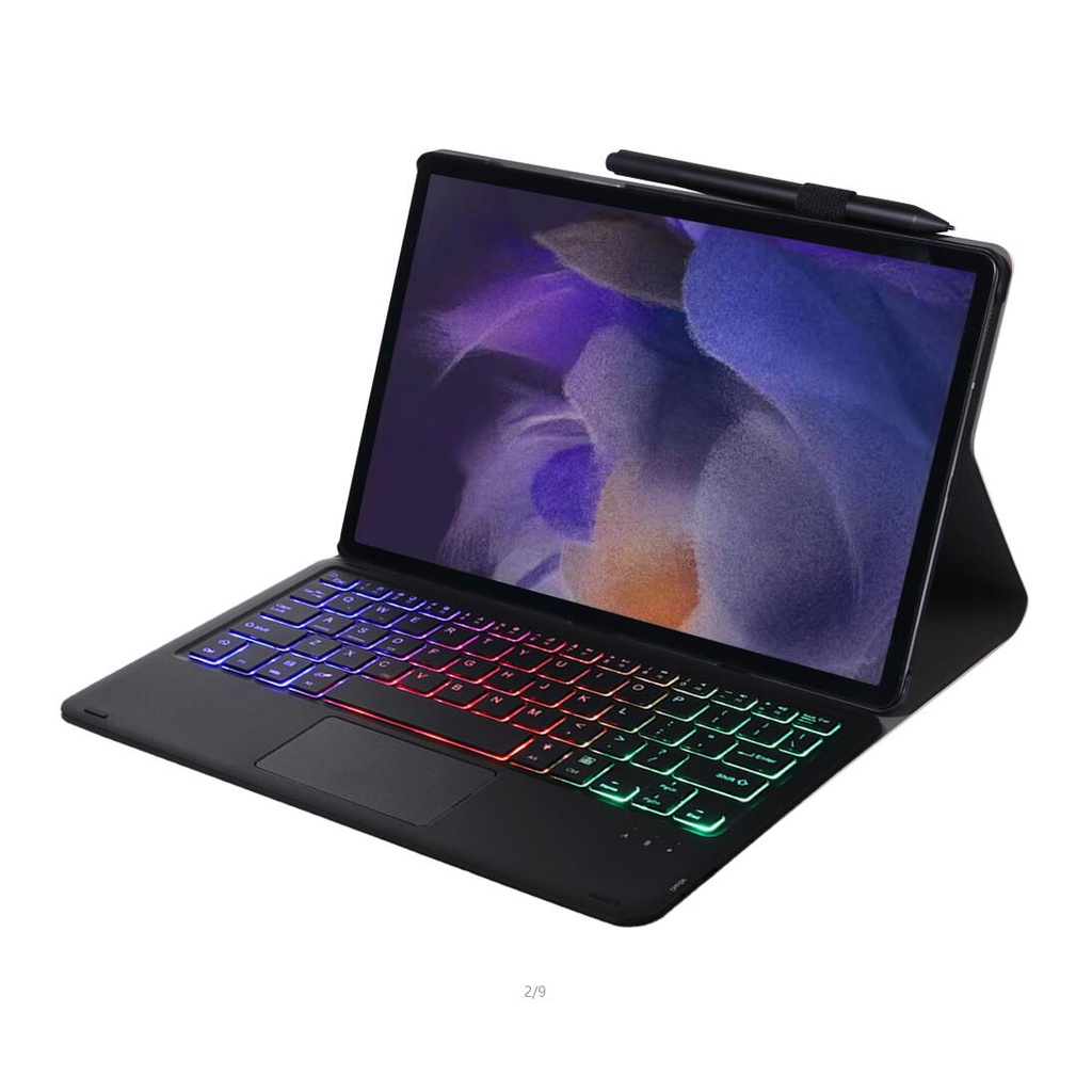 Bao Da Máy Tính Bảng Có Bàn Phím Không Dây Cho samsung galaxy tab a8 2021 sm-J205 x200 Ốp