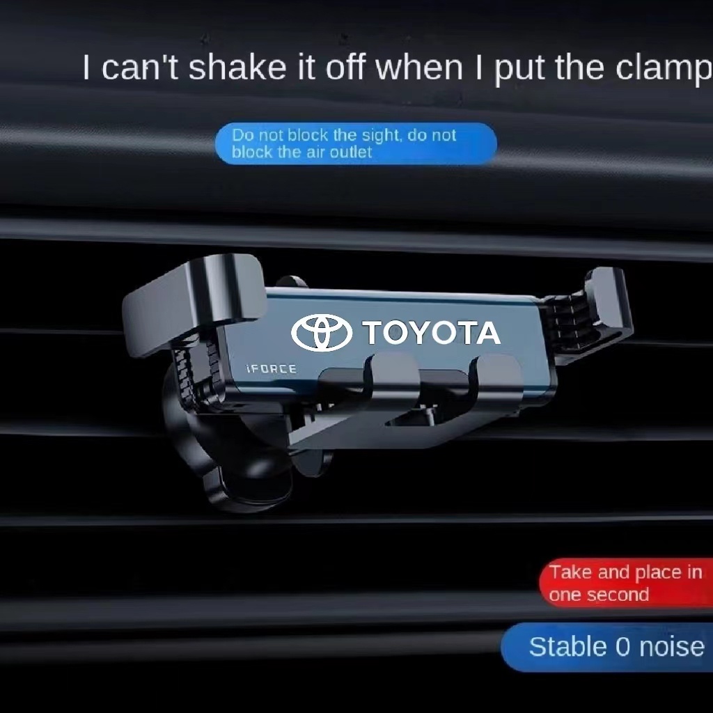 Giá Đỡ Điện Thoại Gắn Lỗ Thông Gió Xe Hơi Toyota Vios Yaris Altis Camry Avanza