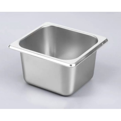 Khay thạch topping inox GN 1/6 có nắp- Zuhi Dụng cụ bếp
