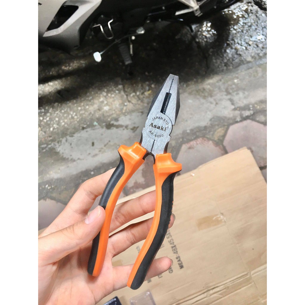 Kìm điện Asaki 8/6 Inch Cao Cấp