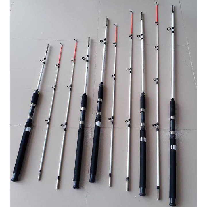 CẦN CÂU CÁ CROCODILE 2 KHÚC ĐẶC RUỘT 1M8 SIÊU KHỎE