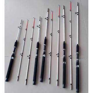 Cần câu cá crocodile 2 khúc đặc ruột 1m8 siêu khỏe