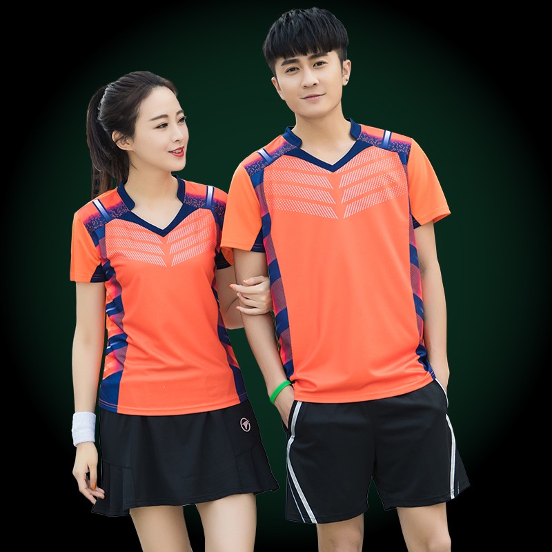 Áo Thun Ngắn Tay Chơi Cầu Lông tennis / Cầu Lông Cho Cặp Đôi