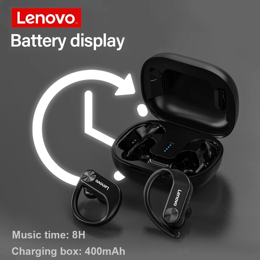 Tai nghe Bluetooth Lenovo LP7 TWS với Micrô âm thanh nổi băng tần kép thể thao chống nước