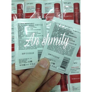 Sample Dr.wu Toner Mandelic acid 2ml