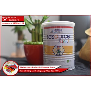 Sữa tăng cân trẻ em Resource Junior nội địa Đức 400g