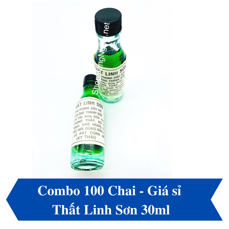 Dầu phong Thất Linh Sơn của ông Thánh Sơn 30ml - 100 chai giá sỉ