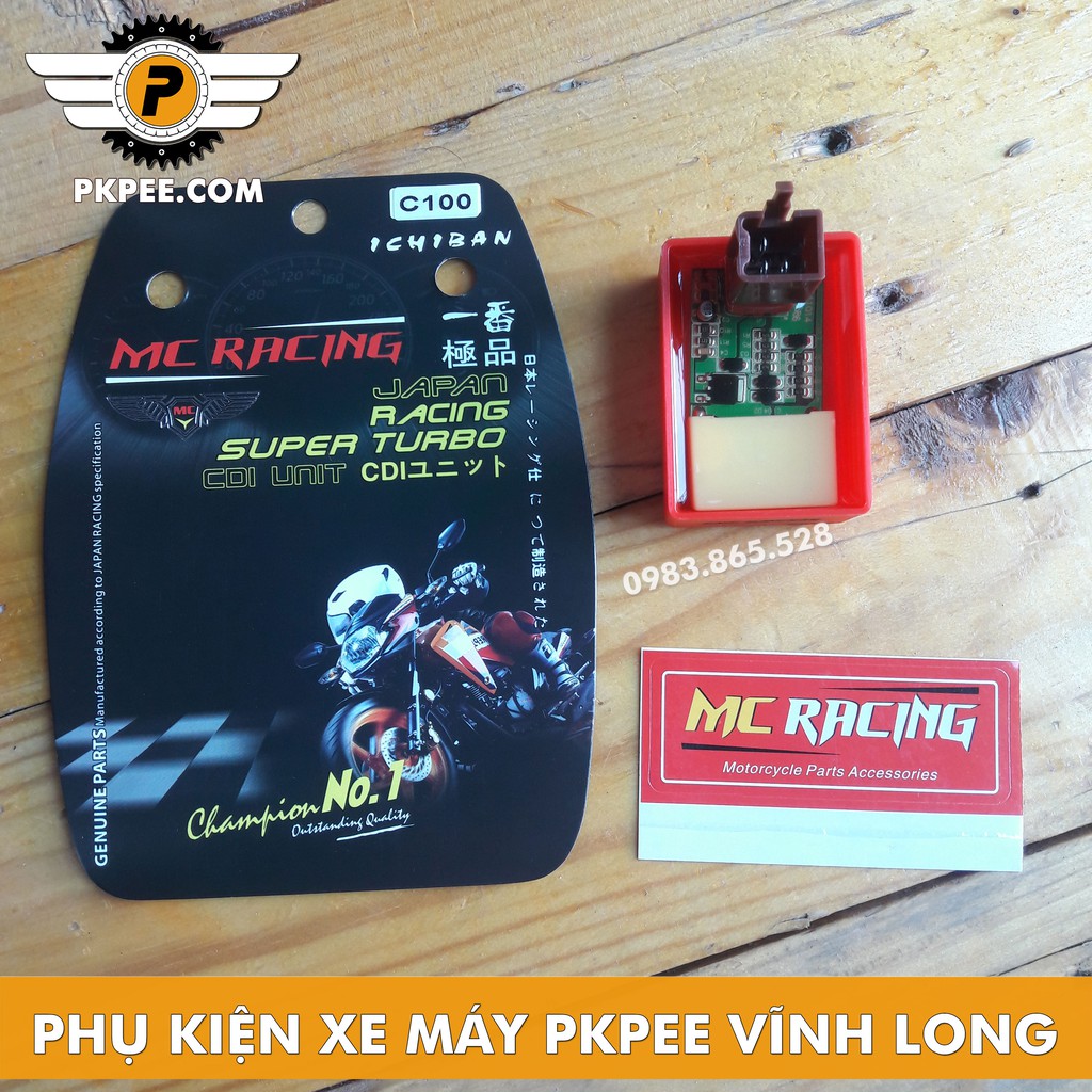 IC Mở Tua MC Racing Honda Dream, Wave, Future 1, xe Trung Quốc, Fu Neo, Wave A 2017-2019, Blade 110