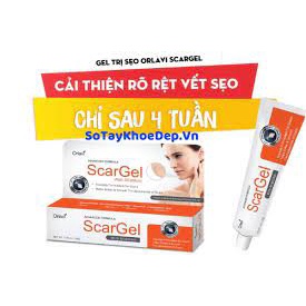 Kem bôi Orlavi ScarGel with Allantoin hỗ trợ làm liền sẹo