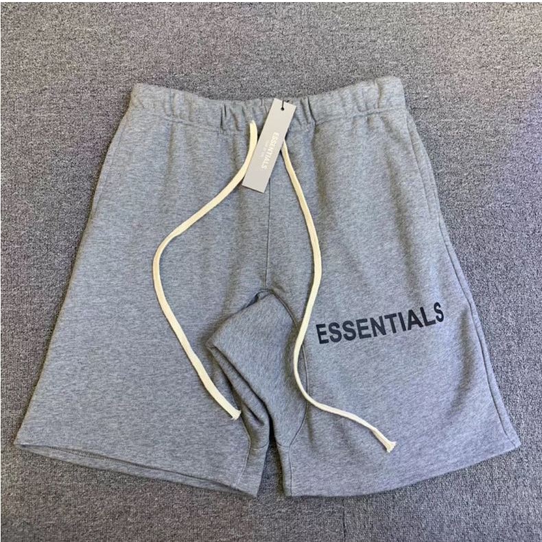 Quần Short Nam Nữ ESENTIAL GOD Form Unisex Chất Nỉ Mềm Mại