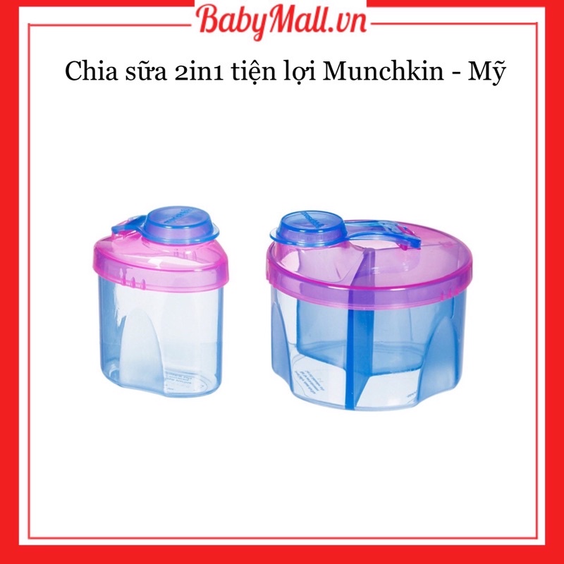 Bộ 2 hộp chia sữa Munchkin MK80103