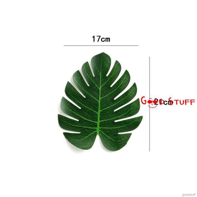 5 Pieces Ins Simulation Leaves Turtle Back Leaf Simulation Plant Green Leaves