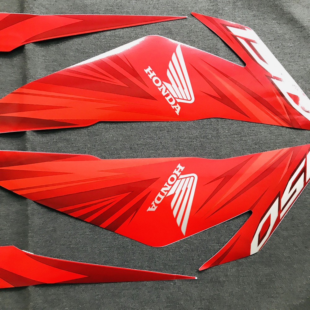 Tem dán XE HONDA WINNER ( MÀU ĐỎ )